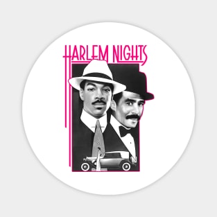 Harlem Black Pink Night Magnet